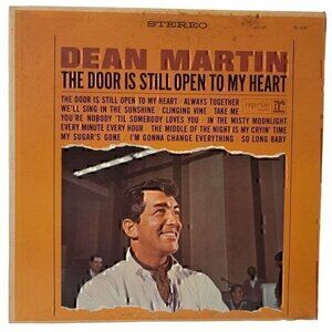Dean Martin Vintage The Door Is Still Open To My Heart Vinyl Record